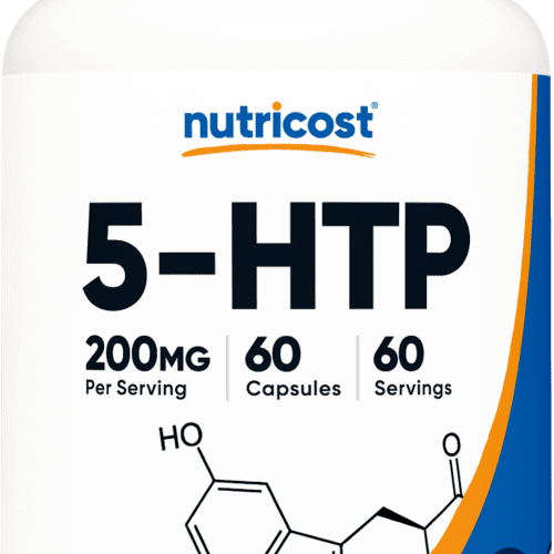 NTC 5 HTP 200MG 60CAP Front Transparent