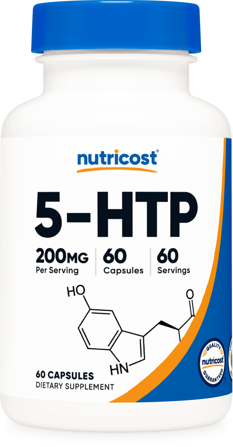 NTC 5 HTP 200MG 60CAP Front Transparent