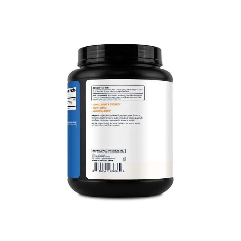 NTC ActivatedCharcoalPowder 2LB RecUse