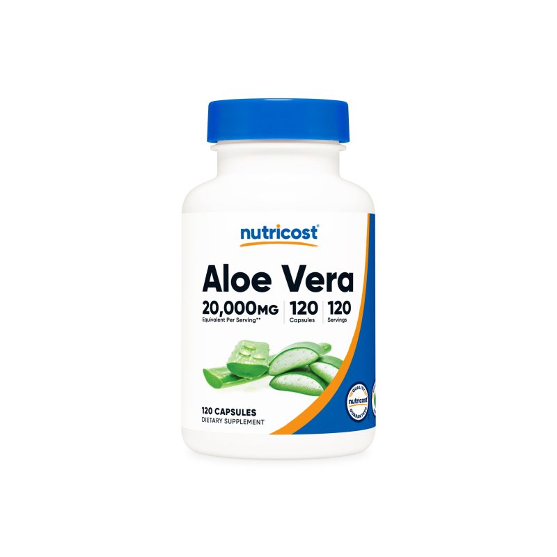 NTC AloeVera 20000MG 120CAP Front