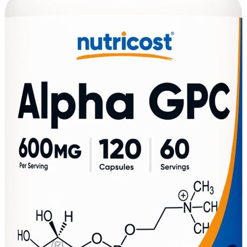 NTC AlphaGPC 600mg 120CAP 225CC Front Transparant