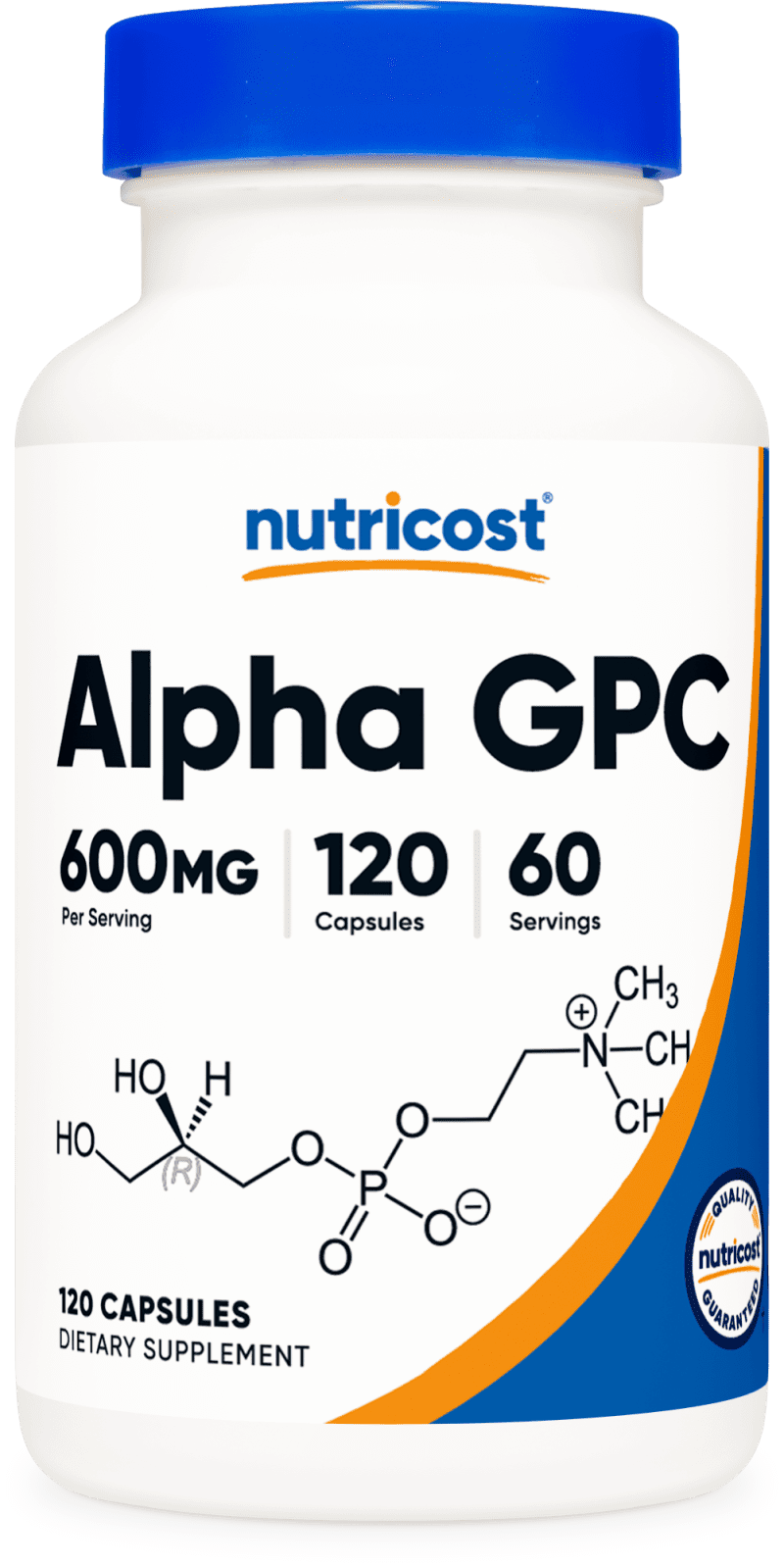 NTC AlphaGPC 600mg 120CAP 225CC Front Transparant