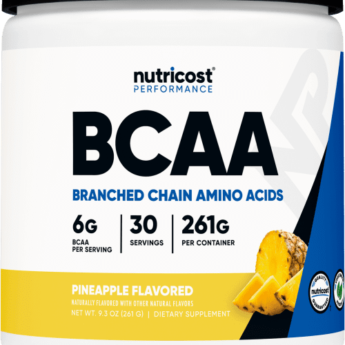 NTC BCAA Pineapple 30SERV 20OZ Front Transparent 1