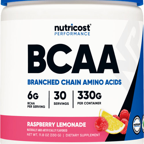 NTC BCAA Raspberry Lemonade 30SER Front Transparent