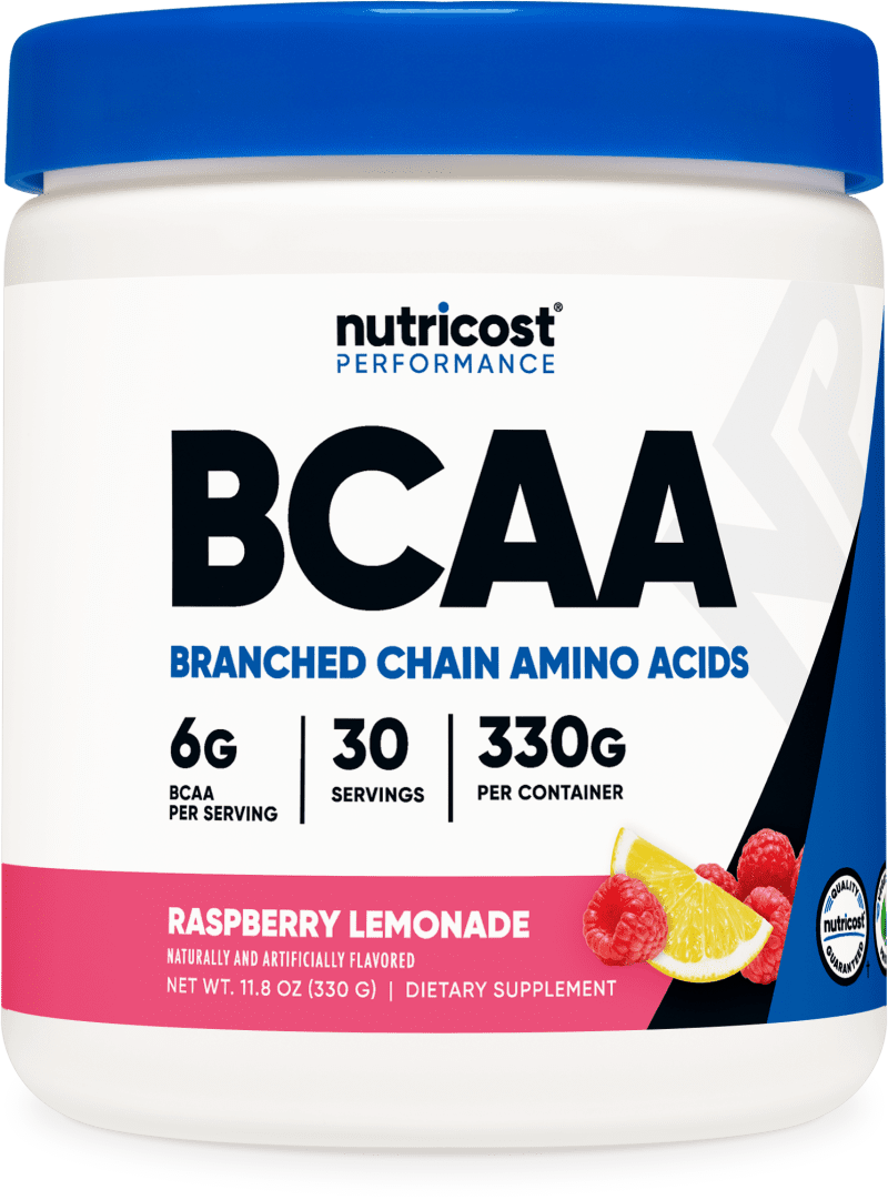 NTC BCAA Raspberry Lemonade 30SER Front Transparent