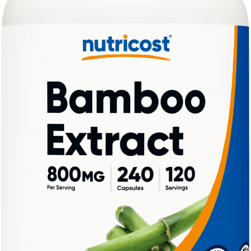 NTC Bamboo Extract 400MGX2 240CAP 500CCFront Transparant