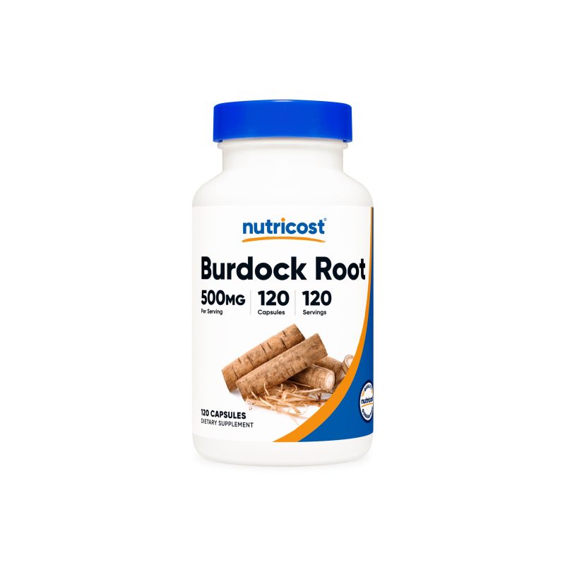 NTC BurdockRoot 500MG 120CAP 225CC Front