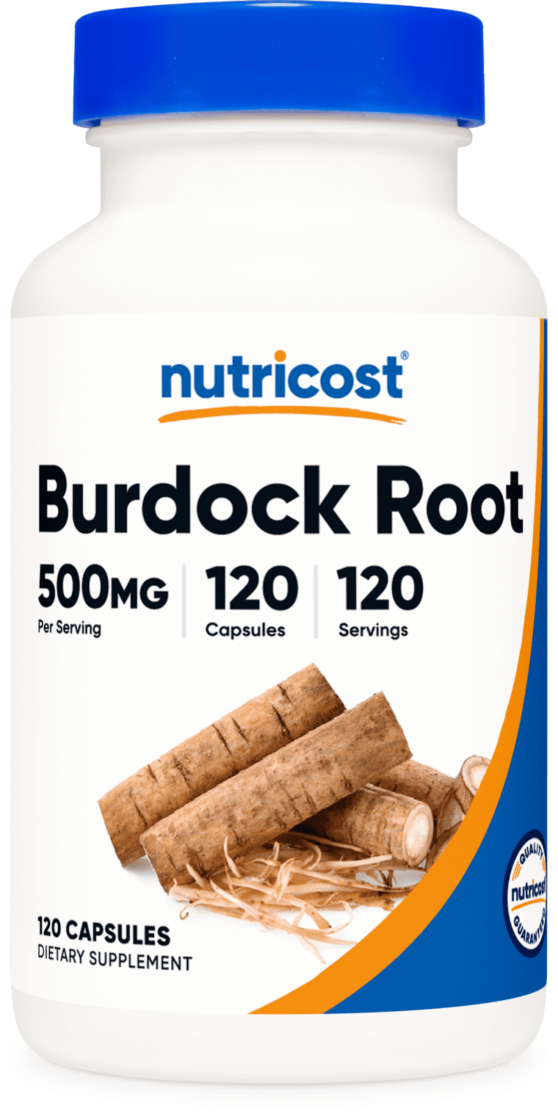 NTC BurdockRoot 500MG 120CAP 225CC Front Transparant