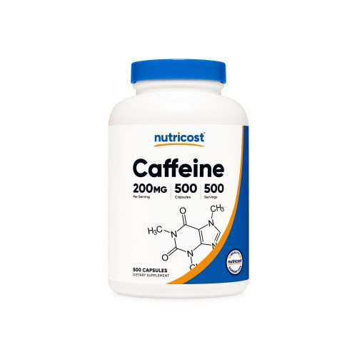 NTC Caffeine 200MG 500CAP 500CC Front Square 1