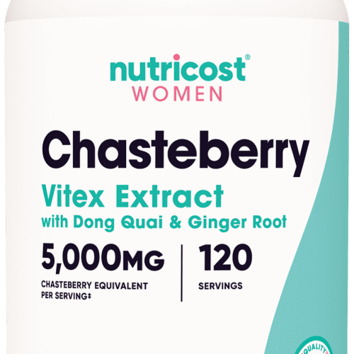 NTC Chasteberry 5000MG 120CAP Front1 Transparent