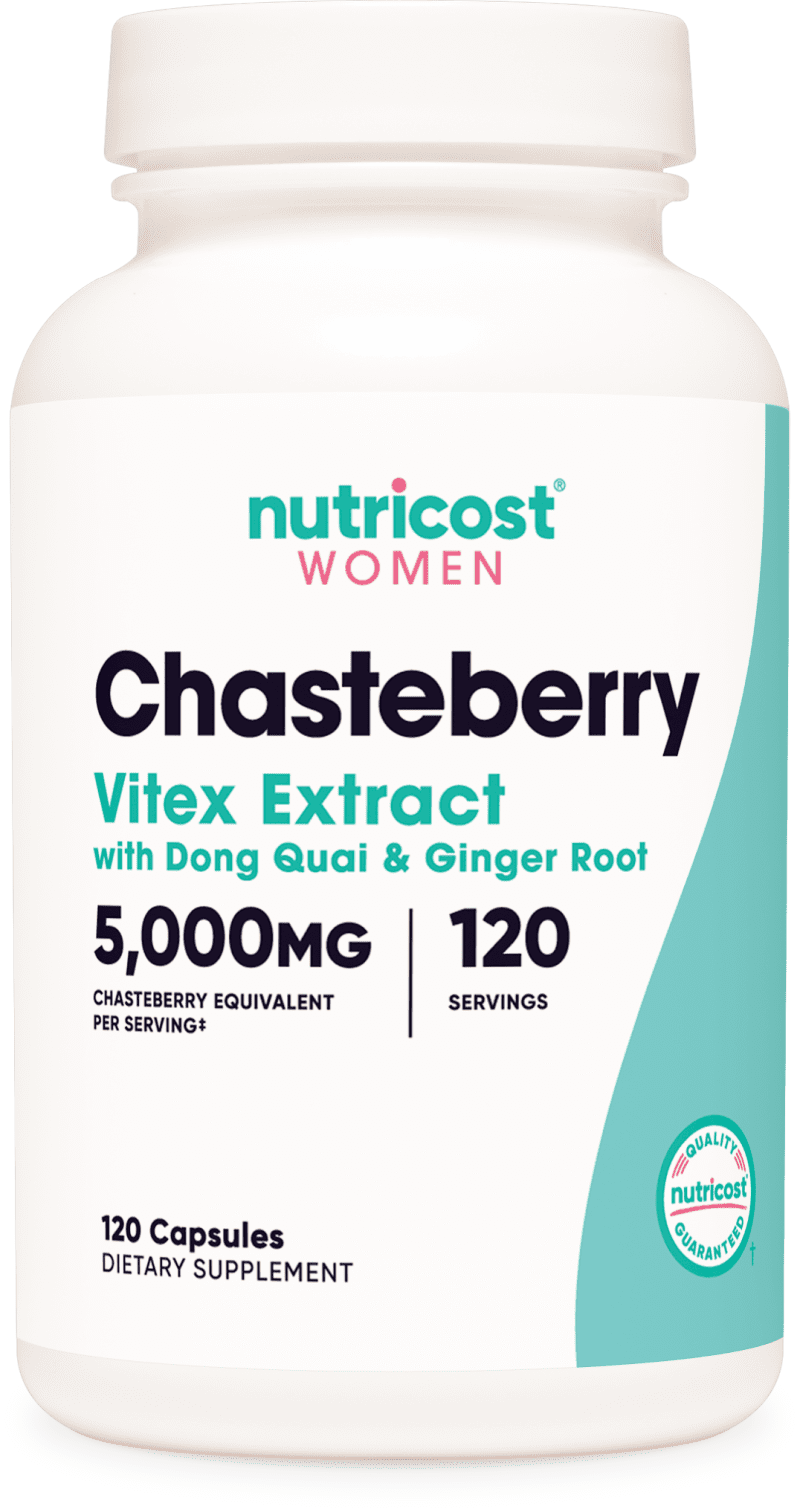 NTC Chasteberry 5000MG 120CAP Front1 Transparent