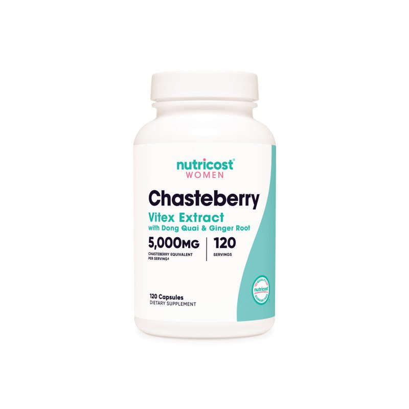 NTC Chasteberry 5000MG 120CAP Front SQUARE