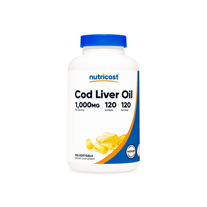 NTC CodLiverOil 120SFG 1000MG Front