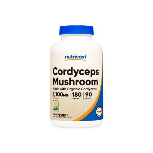 NTC CordycepsMushroom 1100MG 180CAP Front 5a3f4e32 f42c 4563 941b 60063a0d7efb