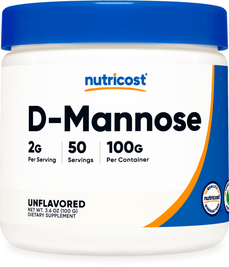 NTC D Mannose 100GM 50SER Front Transparent