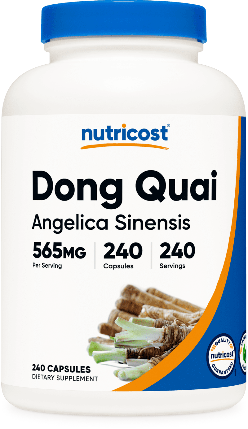 NTC Dong Quai 565MG 240CAP Front Transparent