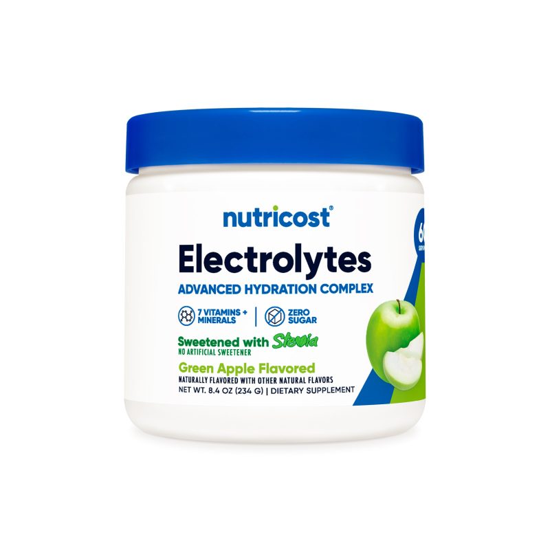 NTC Electrolyte Powder Green Apple 60SER Front