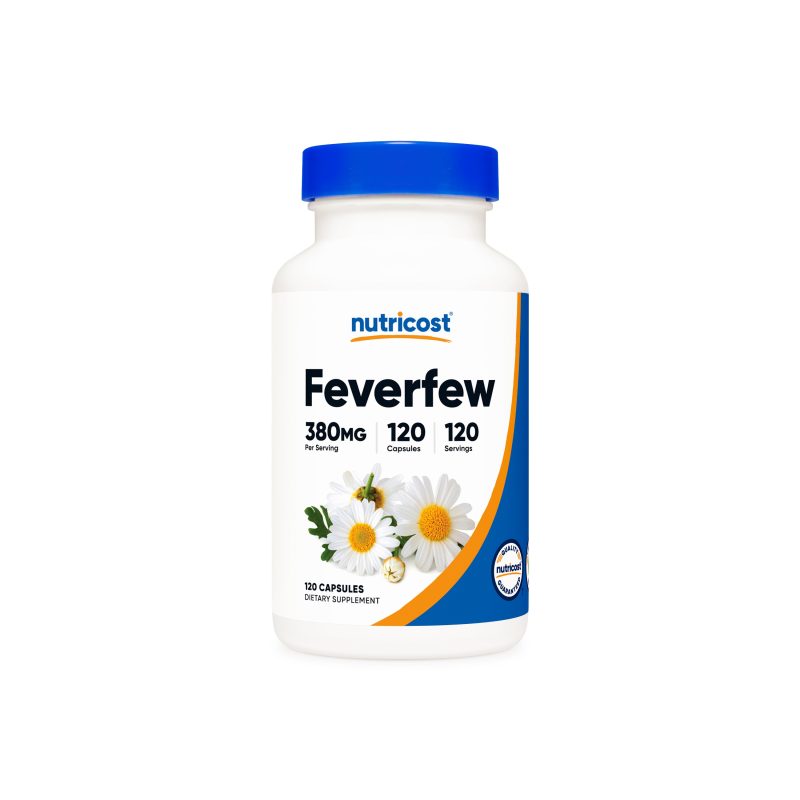 NTC Feverfew 380MG 120CAP Front Transparent