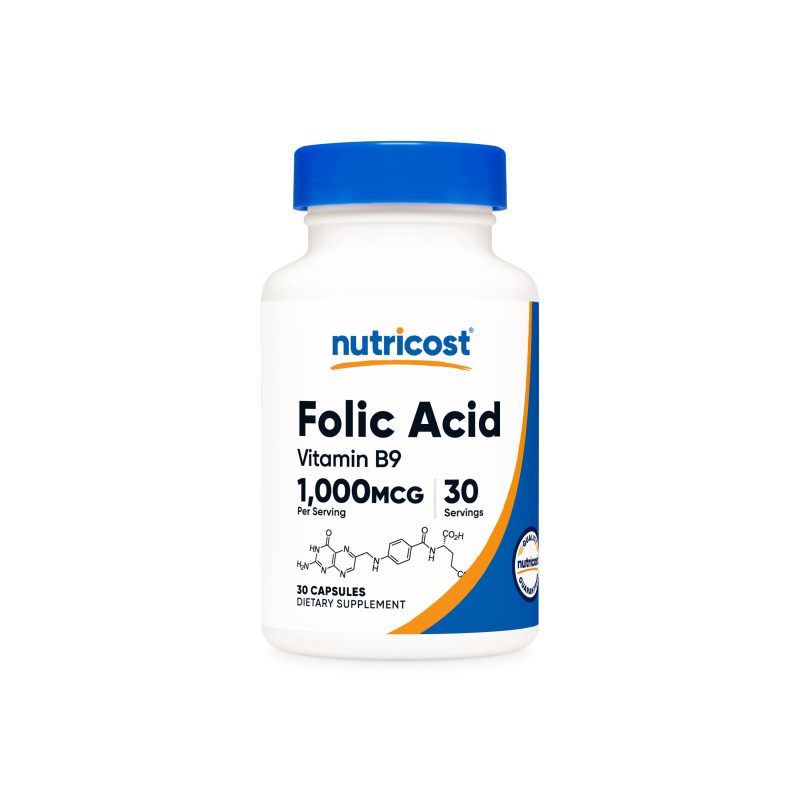 NTC FolicAcid 1MG 30CAP Front 1