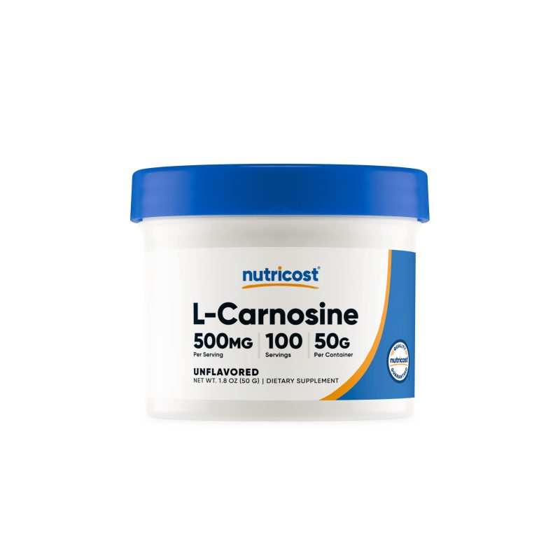 NTC L CarnosinePowder 50GM 4OZ Front