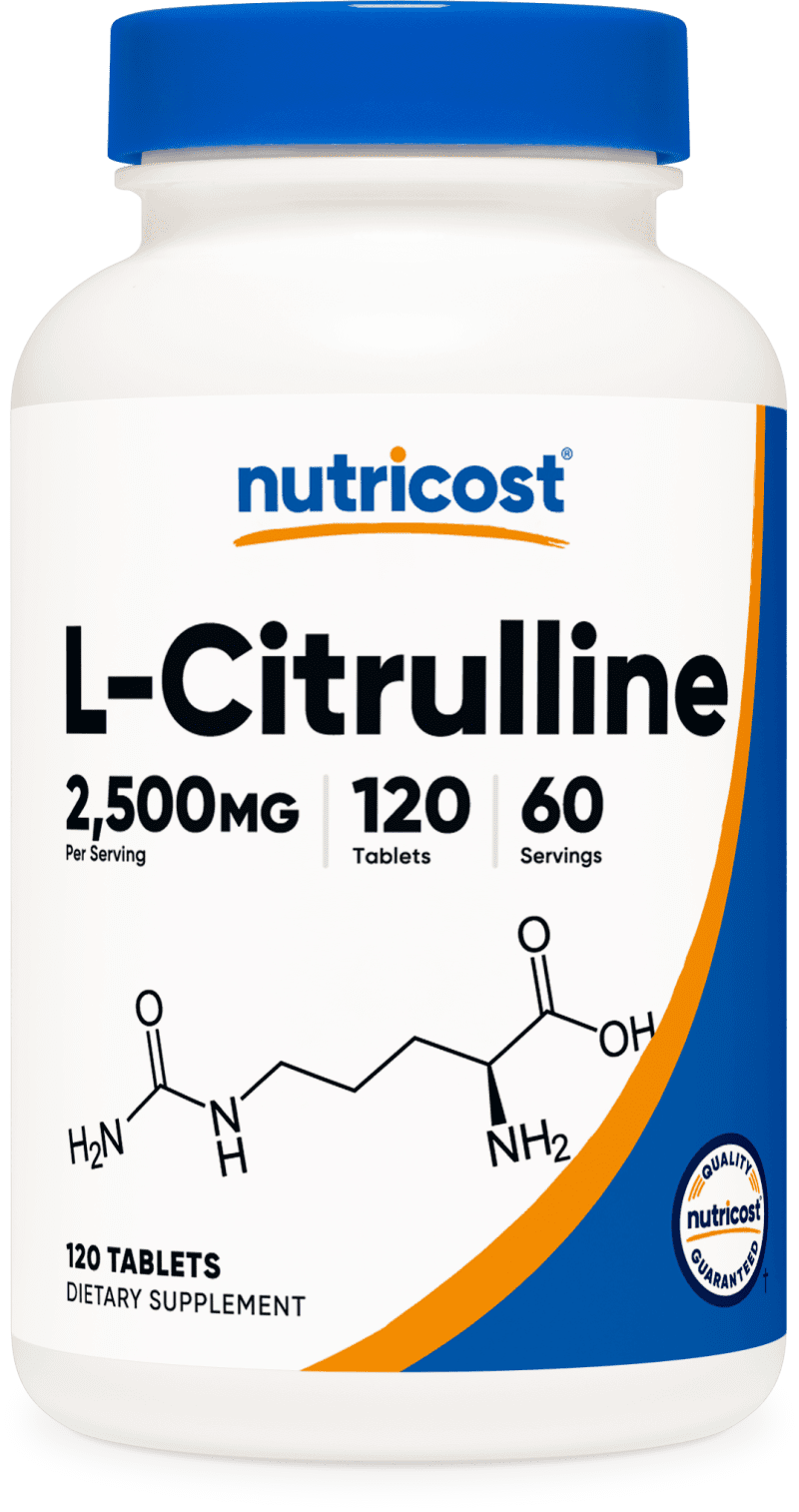 NTC L Citrulline 2500MG 120TAB Front Transparent