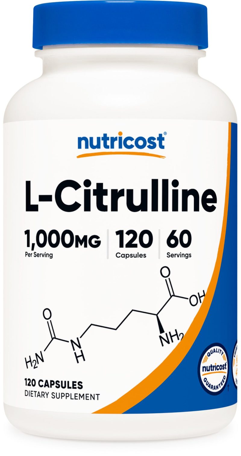 NTC L Citrulline 500MG 120CAP Front Transparent