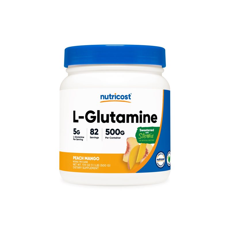 NTC L Glutamine PeachMango 500G Front