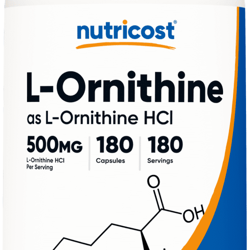 NTC L Ornithine 500MG 180CAP Front Transparent 10e92b98 4cda 490e b693 85b71d5be3bf