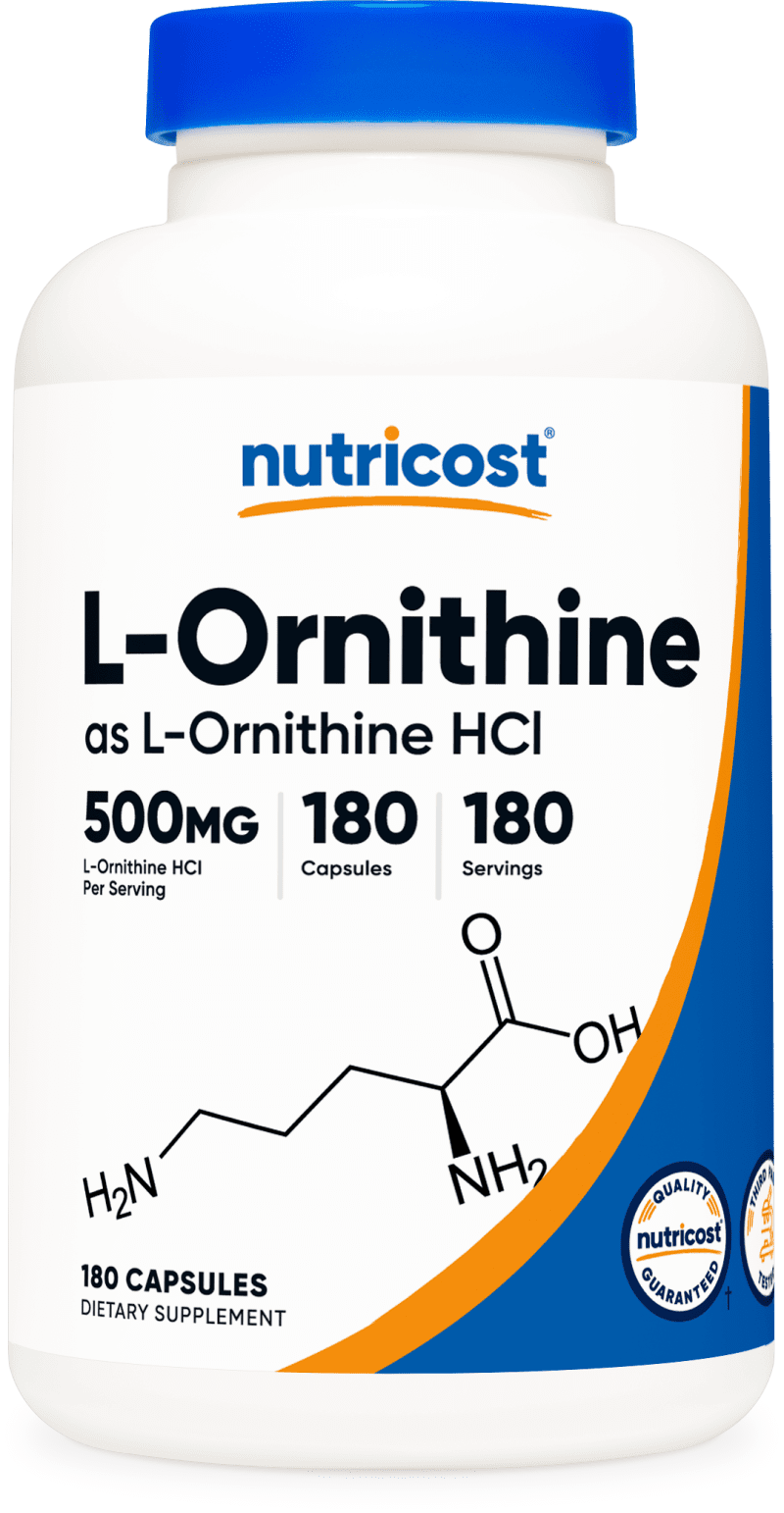 NTC L Ornithine 500MG 180CAP Front Transparent 10e92b98 4cda 490e b693 85b71d5be3bf