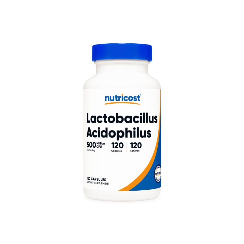 NTC L.Acidophilus 500MillionCFU 120CAP 225CC Front Square