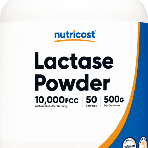 NTC Lactase UF 500 GMS 46 OZ Front 1 Transparent