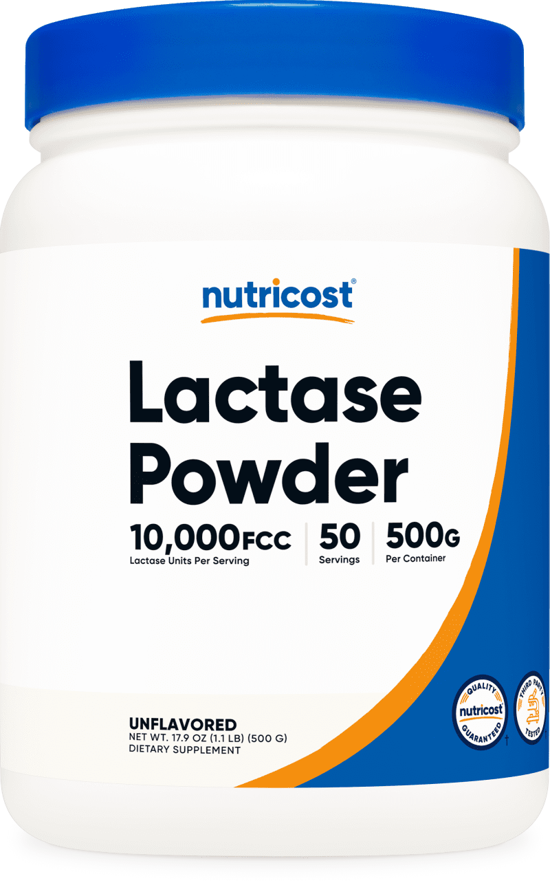 NTC Lactase UF 500 GMS 46 OZ Front 1 Transparent