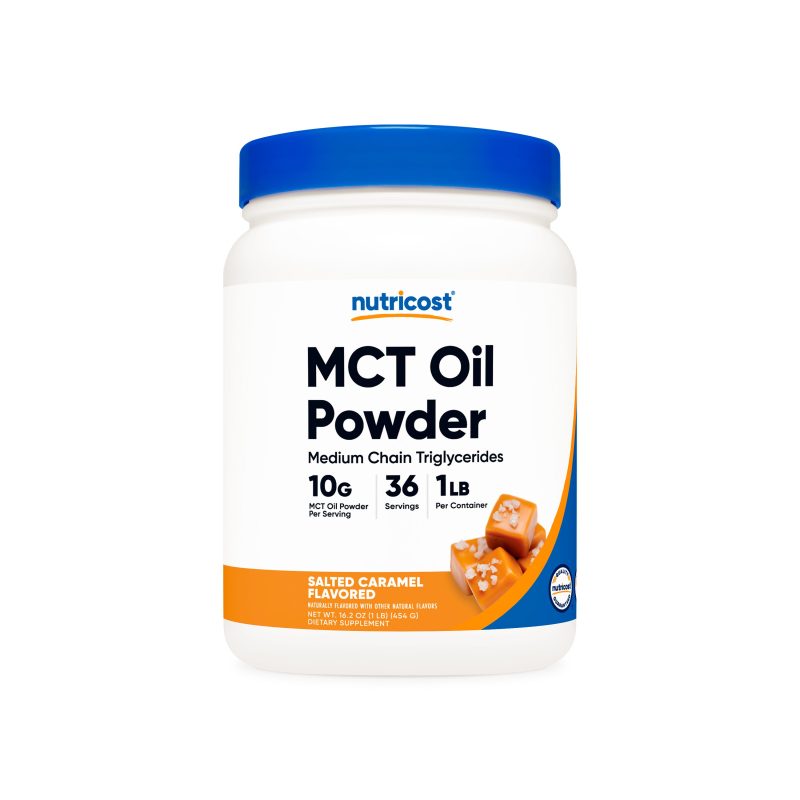 NTC MCTOilPowder SaltedCaramel 46OZ 1LB Front