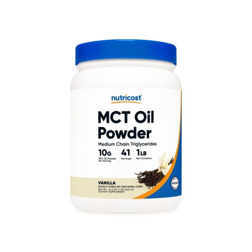 NTC MCT Oil Powder Vanilla 1LB Front SQUARE 1a585e74 7c35 4954 b6e9 19db92e769e2