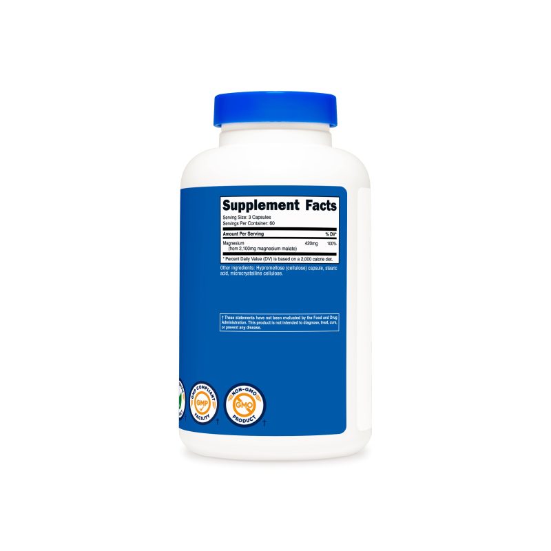 NTC MagnesiumMalate 2100MG 180CAP SFP