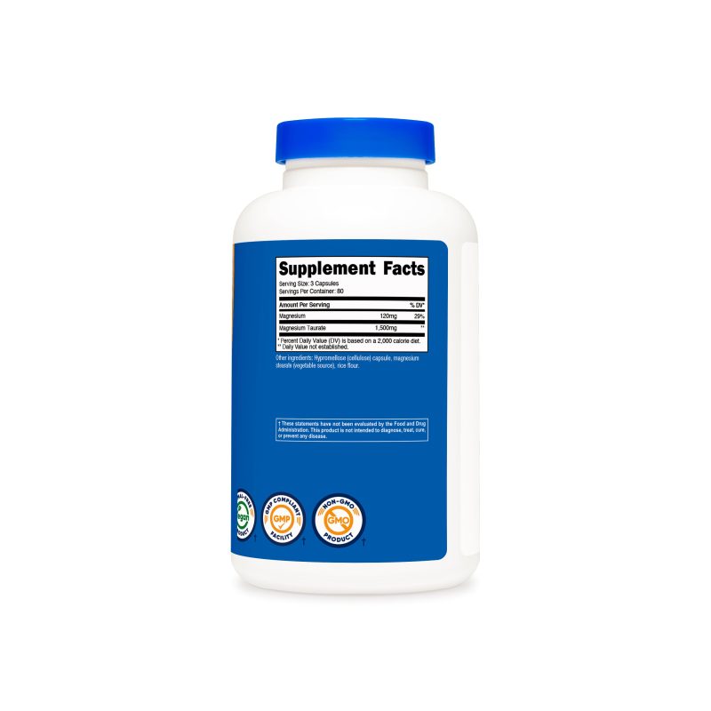 NTC MagnesiumTaurate 1500MG 240CAP SFP