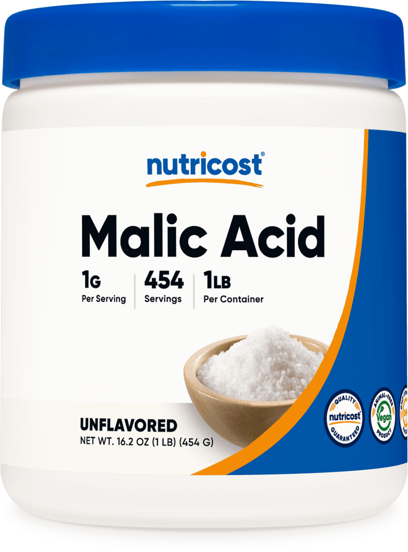 NTC Malic Acid 1 LB 20 OZ Front 1 Transparent