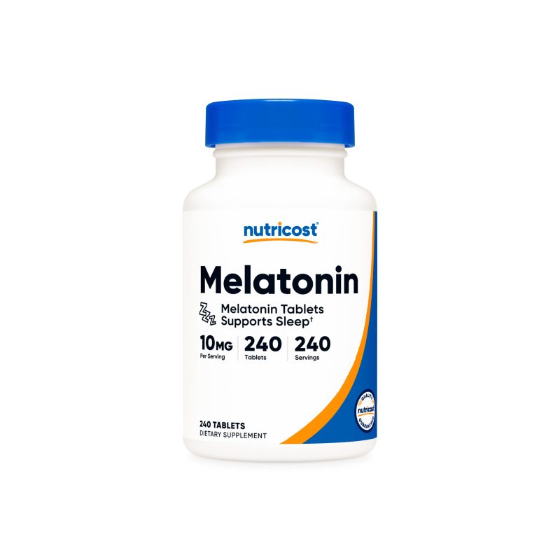 NTC Melatonin 10MG 240TAB Front