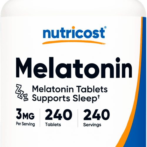 NTC Melatonin 3MG 240TAB Front Transparent 5e4f972c 293e 4163 a43e cd66707068ef