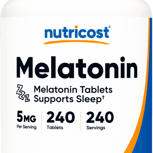 NTC Melatonin 5MG 240TAB Front Transparent 3d926516 0cd3 4b8b a08a c1690a13d85c