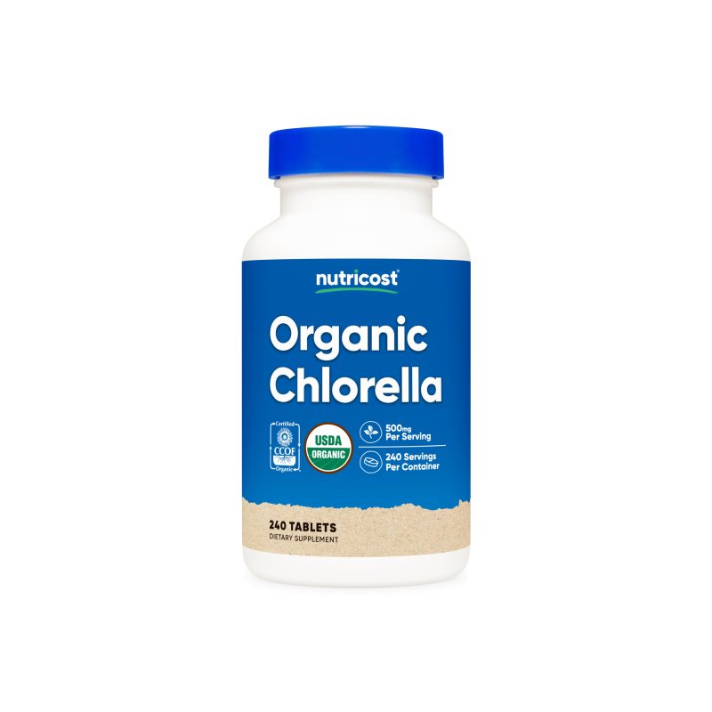 NTC OrganicChlorella 500MG 240TAB Front