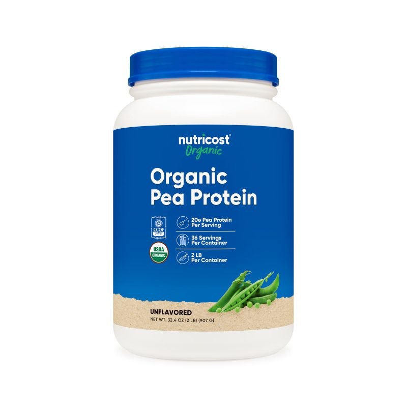 NTC OrganicPeaProteinUF 2LB 2750CC Front