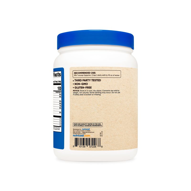 NTC OrganicSpinichPowder 1LB 113SER SuggUse 1