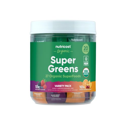 NTC OrganicSuperGreens Variety 55OZ Front square 1