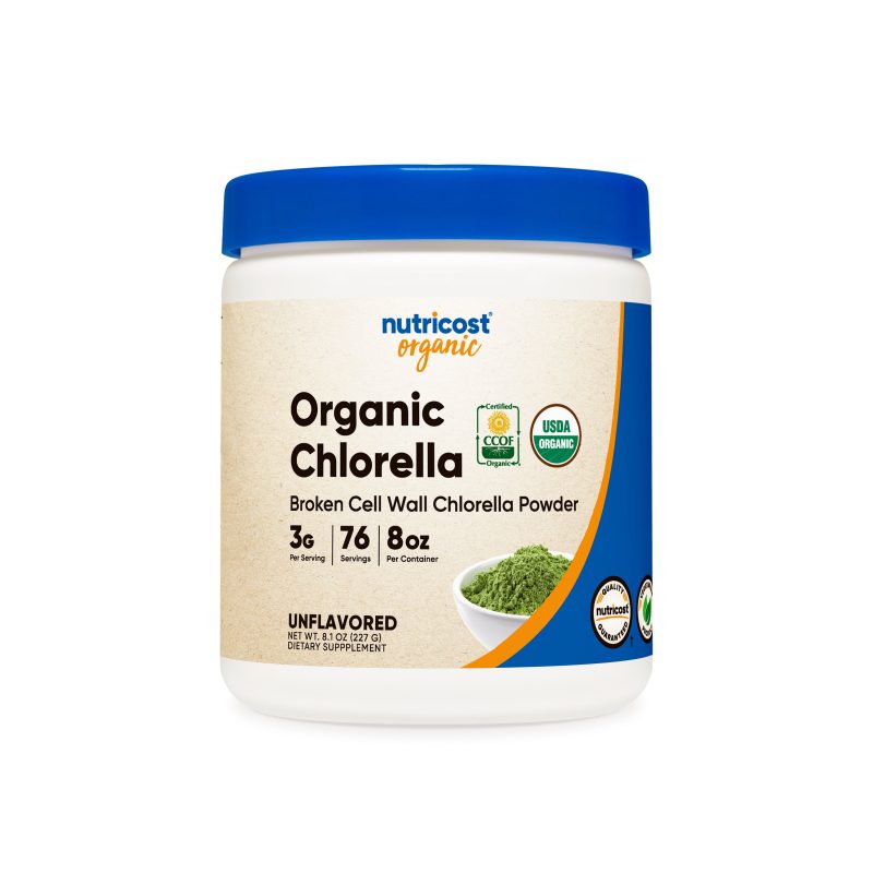 NTC Organic Chlorella 8OZ 76SER Front