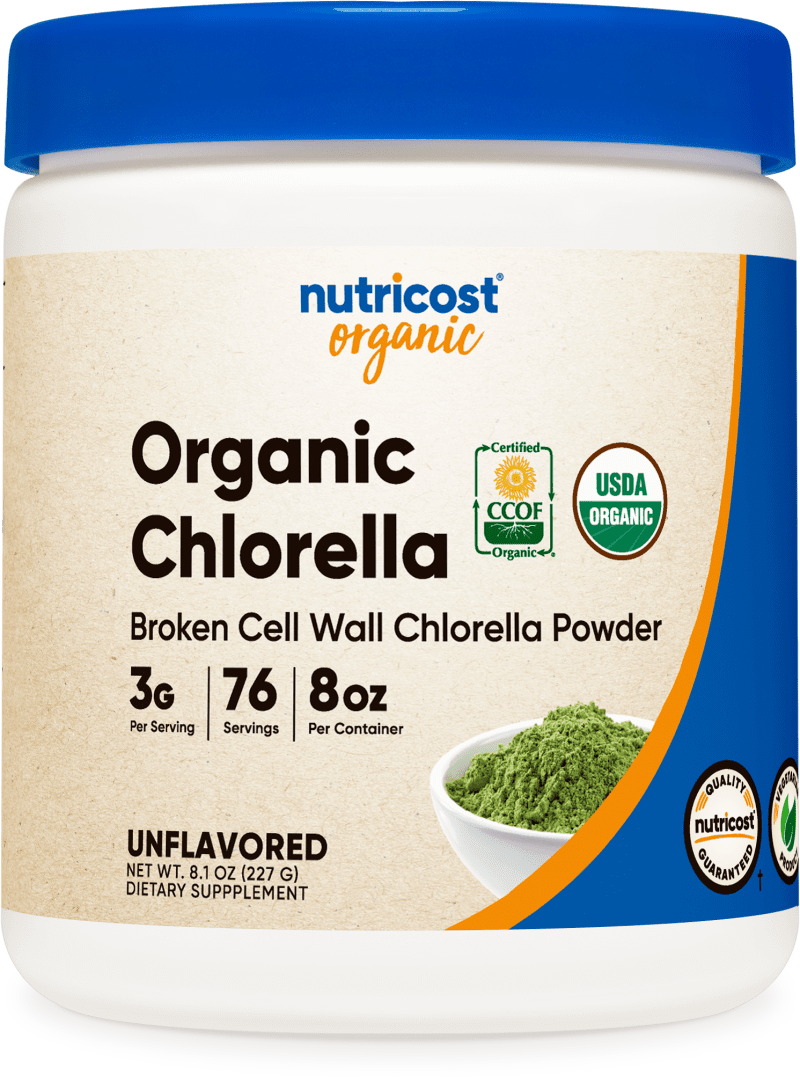 NTC Organic Chlorella 8OZ 76SER Front Transparent 003ac2d8 0c7b 4224 8bad 0e2b7c50595e