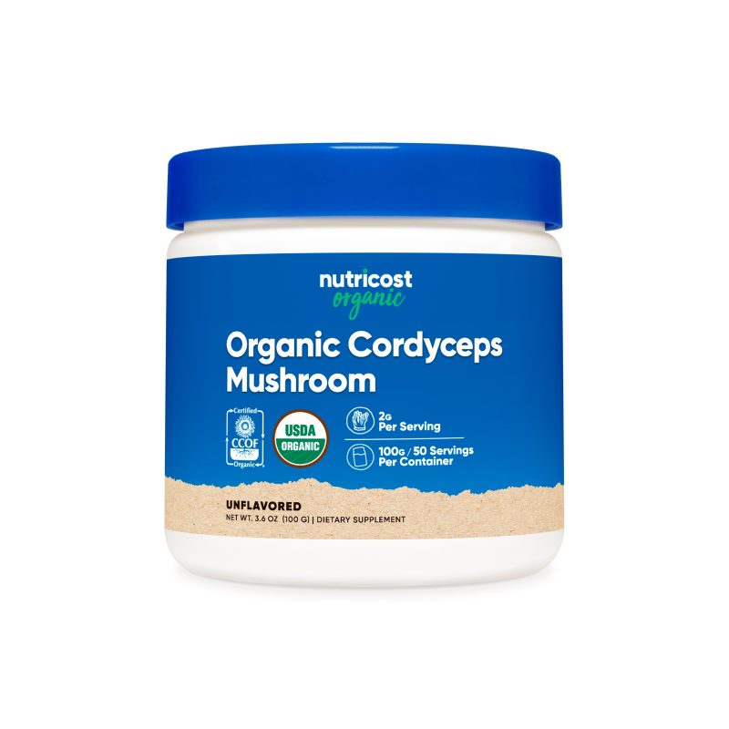 NTC Organic Cordyceps 100G 16OZ Front