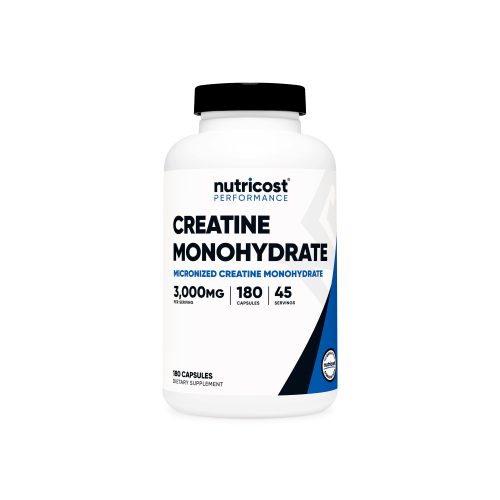 NTC P CreatineMonohydrate 180CAP 400CC Front1 Square