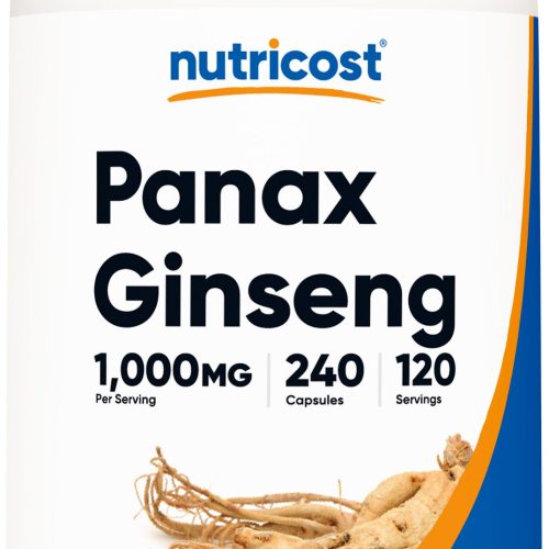 NTC PanaxGinseng 500MGX2 240CAP 400CC Front Transparant