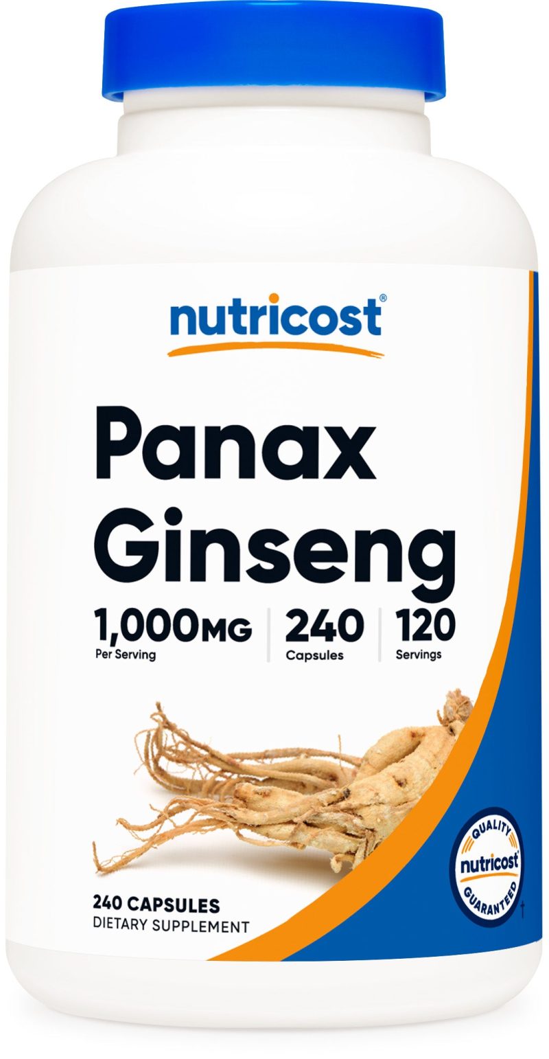 NTC PanaxGinseng 500MGX2 240CAP 400CC Front Transparant